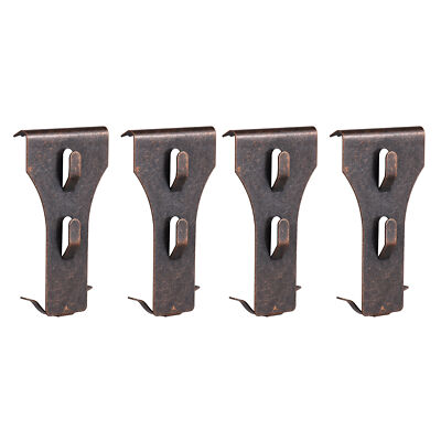 Brick Hooks Clips 4PCS for Hanging No Drill Brick Hangers for Wall Hanging S4P4