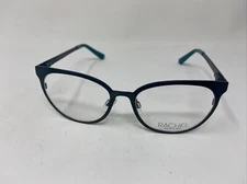 RACHEL ROY ZEST 49/16/135 NAVY BLUE FLEX HINGE EYEGLASSES JD89