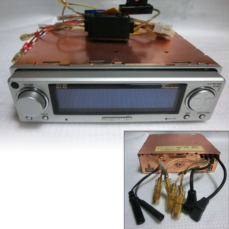 (ジャンク)carrozzeria DEH-P01 Carrozzeria DEH-P01 Car Audio Tuner 1DIN Main Unit CD/USB 2009