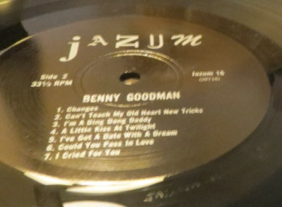 BENNY GOODMAN レコード16枚組　1935-1939 33RPM Jazum 16 with Benny Goodman 1935-1939, above average E to E
