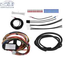 14 Circuit Fuse Universal Wire Harness Kit For Muscle Car Hot Rod Street Rod XL