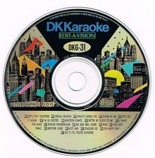 DK KARAOKE DKG-31 - ORIGINAL EDIT-A-VISION CD G - OUT OF PRINT  