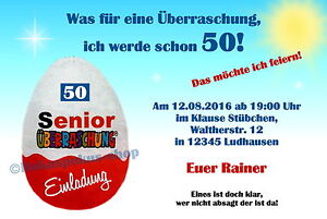 10 Witzige Einladungskarten Geburtstag Einladungen Jedes Alter 40 50 60 70 Ebay