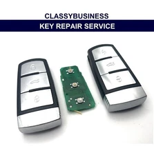 Repair Battery Case Replacement Service for VW Volkswagen B6 B7 CC smart key fob