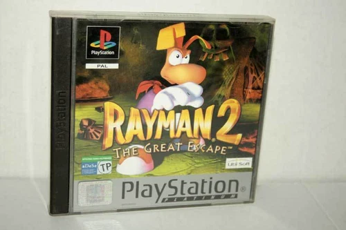 RAYMAN 2 THE GREAT ESCAPE USED SONY PSONE ITALIAN VERSION PLATINUM VBC 43838