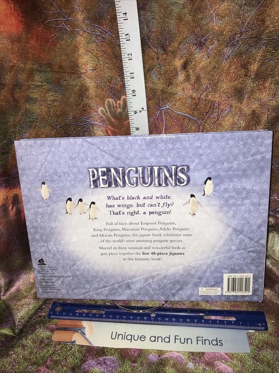 キース・フォークナー 洋書・仕掛け絵本 The Puzzled Penguin