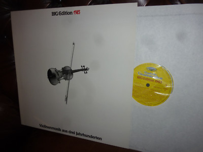 BfG Edition, Violinmusik, Melkus, Milstein, Brandis Oistrach Epstein Stereo LP