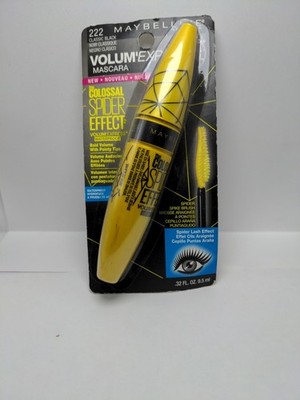 MAYBELLINE Volum' Express Spider Waterproof MASCARA CLASSIC BLACK 222