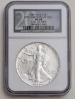 1987 AMERICAN 1 OUNCE SILVER EAGLE NGC MS68 20TH ANNIVERSARY SKU 1864062-046