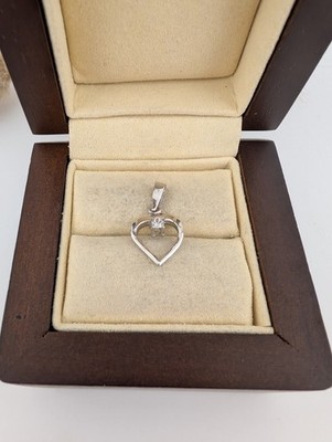 Halsketten Anhänger Sterlingsilber Silber 925 Herz