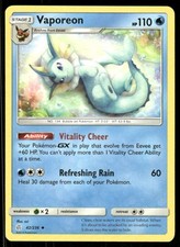 Vaporeon 42/236 Uncommon Cosmic Eclipse Pokemon NM/M on eBay