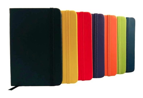 Notebook A6 Lined Hardback Ruled Notepad Notes Diary Journal Premium Book