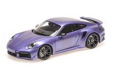Minichamps 1/18 Porsche 911 992 Turbo S Coupe 2021 Purple Metallic 1 18