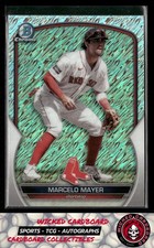 Marcelo Mayer 2023 Bowman Chrome Prospects Shimmer Refractor #BCP-210 Red Sox