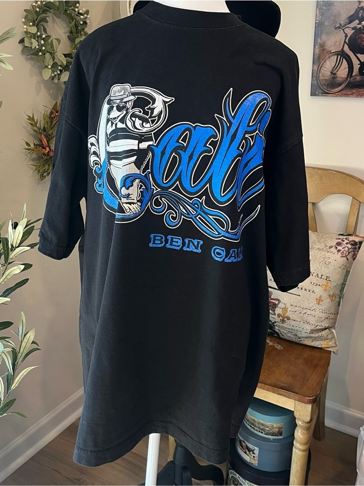 Vintage-Style Ben Davis Cali Graffiti 90s West Coast Streetwear Unisex Tee 2XL
