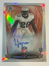 2014 Bowman Chrome Lamarcus Joyner Refractor Autograph Rookie Auto RC #21
