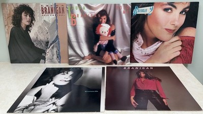 Lot of 5 Laura Branigan Original Vinyl Pressings - Touch, Hold Me, Branigan 2...