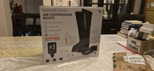 SHARPER IMAGE AIR COMPRESSION BOOTS LARGE/ X-LARGE SIZE Inseam 29"-34 BLACK