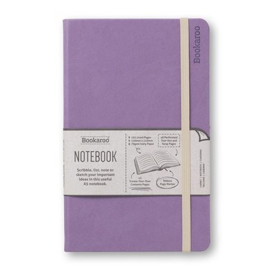 IF Bookaroo Notebook A5 Journal - Aubergine