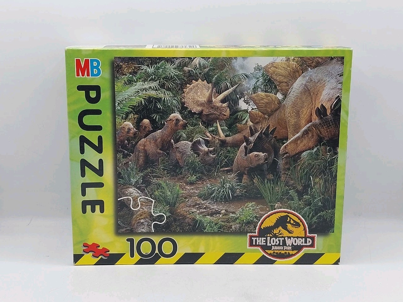 Vintage Jurassic Park The Lost World 100 Piece Jigsaw Puzzle by MB Complete