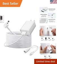 Power Adapter Charger Cord Compatible with Ring Stick Up Cam Battery/Plug-in ...