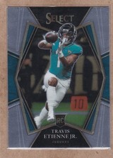 Travis Etienne Jr. 2021 Select #154 Premier Level RC Jacksonville Jaguars