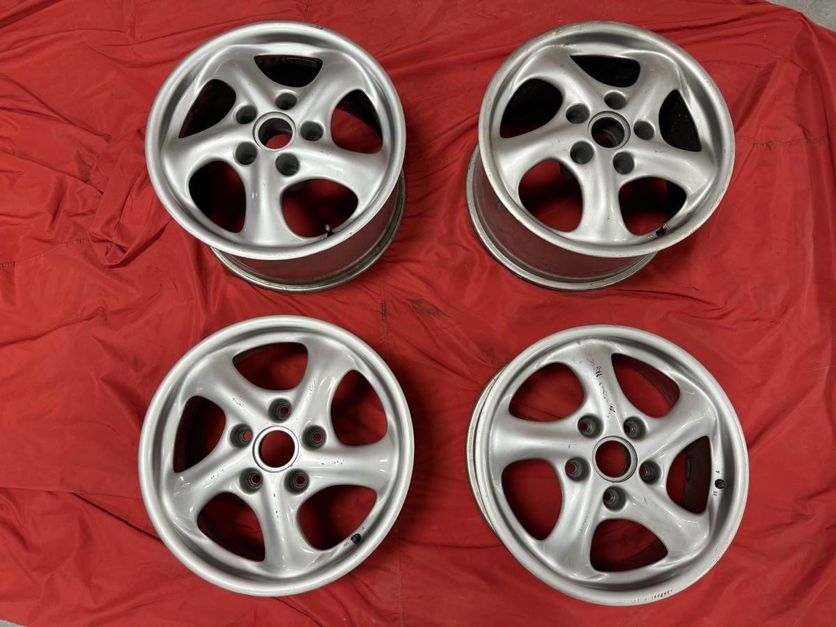 Porsche Turbo Twist Style Boxster 986 911 996 OEM 17” Original