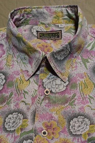 Men Scirocco Shirt Multicolor Cotton 46 / 3XL / 54