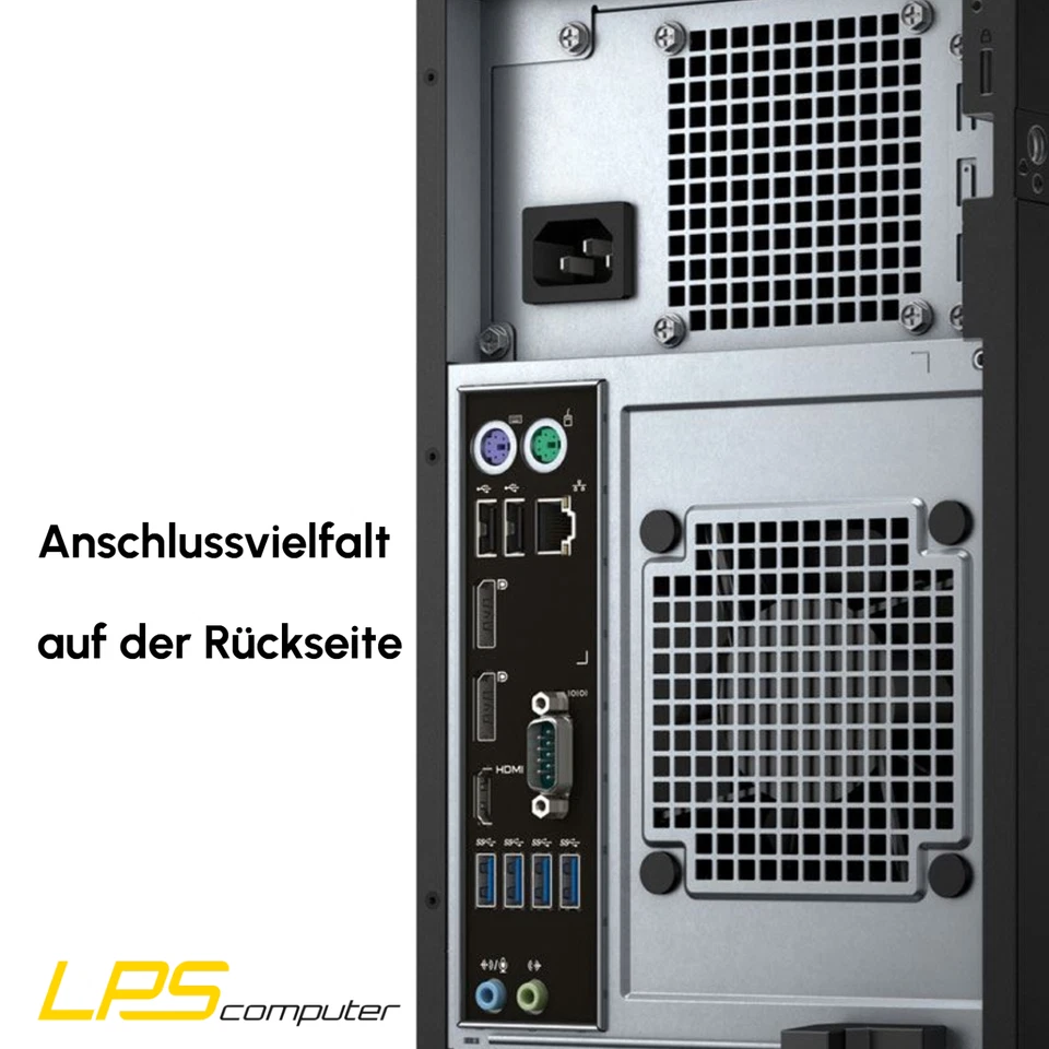 Dell Precision T3620 Windows 11 Pro Tower PC i7-7700K 4.2 GHz WLAN SSD Nvidia - Bild 3 von 3