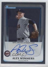 2011 Bowman Draft Retail Prospects Auto Alex Wimmers #BPA-AW Auto sh7