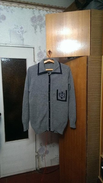 Women Conte Sweater Grey Nylon 40 / L / 48