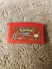 pokemon Fire Red GBA game battery not dry USA