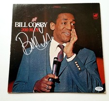 Bill Cosby Signed Autographed 200 M.P.H. Album ACOA