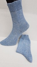 gestrickte Baumwollsocken  Gr.40/41   4fädig...