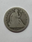 1876 CC Seated Liberty Half Dollar 50C Carson City Mint Silver US Coin