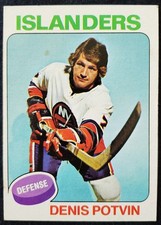 1975 Denis Potvin New York Islanders NHL Topps Card  #275