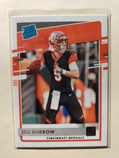 joe burrow rookie card graded 2020 Panini Donruss Football #301 - Rated Rookie Joe Burrow 2020 Select Football