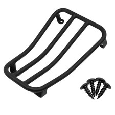 Vespa GTS Carrier Floor Runner GTV GT GTL Luggage Rack 125 200 250 300 - Black
