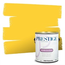 Prestige Interior Paint And Premiumr In One Bit Of Sunshine Semi-Gloss 1 Gallon