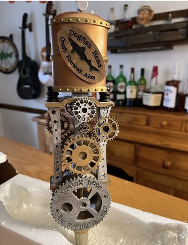 RARE Dogfish Head Steampunk Tap Handle NEW IN BOX Nearly Impossible 2 Find New🔥