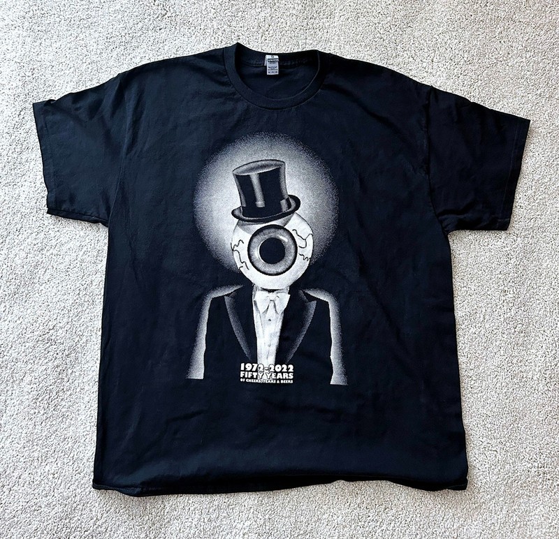 XL Residents T-Shirt, NEVER WORN, 2022 50th Anniversary Show, W/ Postcard NICE