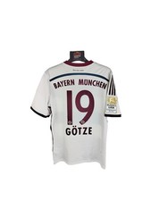 Maglia calcio FC Bayern Munich Away 2014-2015 #9 Gotze Adidas Trikot