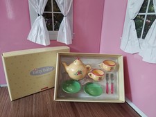 American Girl Bitty Baby Strawberry Tea Party Set 2003 Retired NEW IN BOX