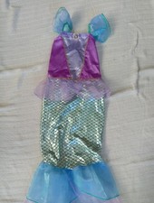 Disney Ariel the Little Mermaid Costume Dress Size 5/6