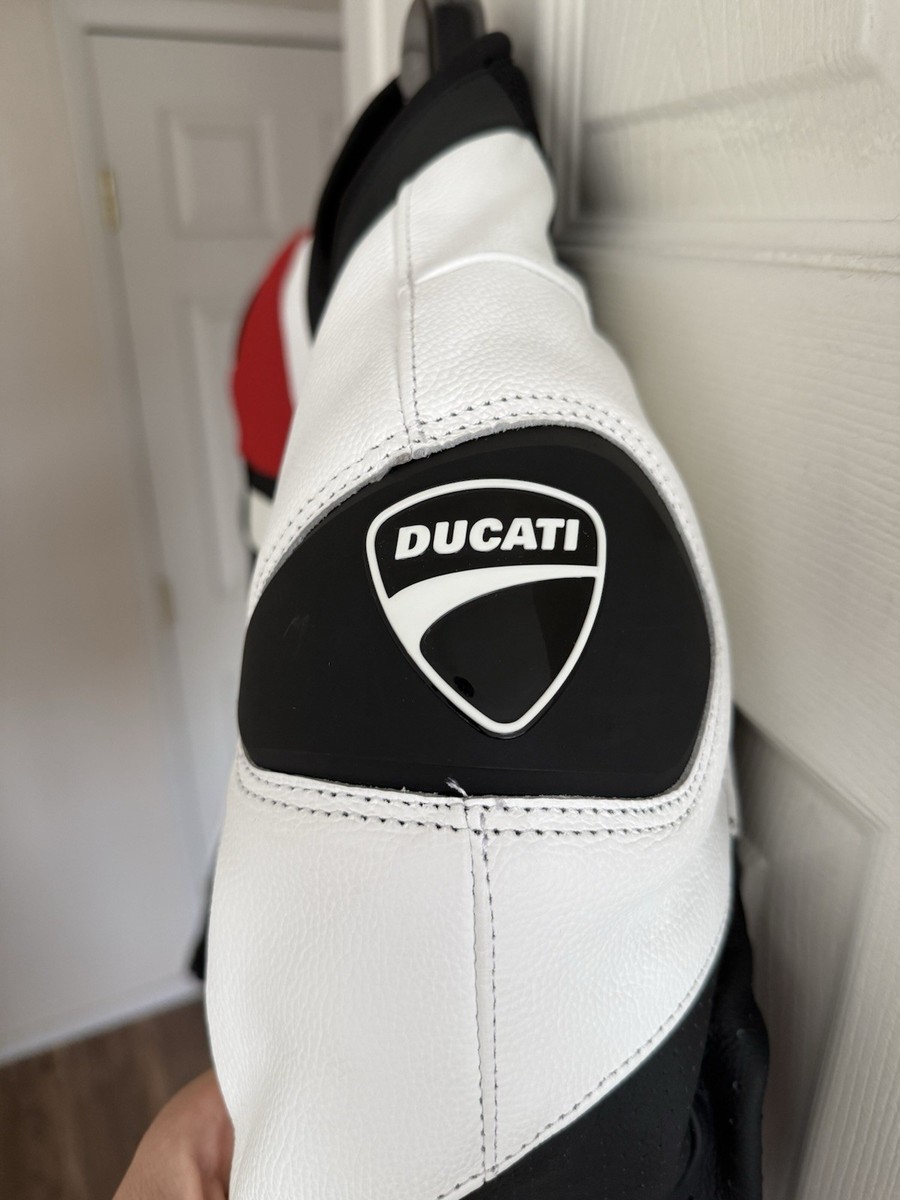Ducati Speed EVO C1 Perforated Leather Racing Motorcycle Jacket