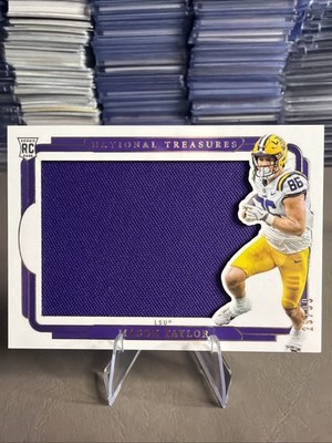 Mason Taylor 2025 National Treasures Collegiate Rookie Silhouettes