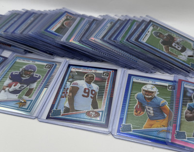 2025 Optic Football Holo, Blue Stars, Pink, Green, Hyper, Velocity  YOU PICK!