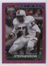 2024 Topps Chrome Pink Refractor Dwight Stephenson #111 HOF 1s8