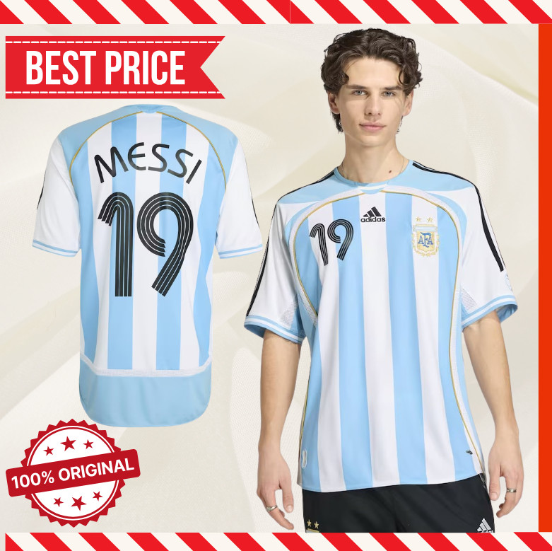 [BIG SALE] Lionel Messi Argentina National Team adidas Bringback Home Jersey