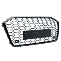 KüHlergitter Passend FüR Audi A6 C8, 18-, Ohne Emblem, Schwarz GläNzend, Inkl...